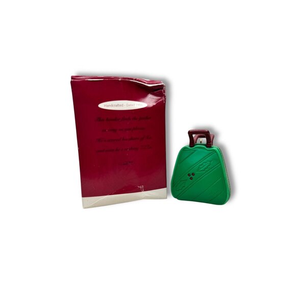 Hallmark Keepsake Bowling for ZZZs Ornament 1993 Bear in Bowling Bag with Box - Picture 2 of 4